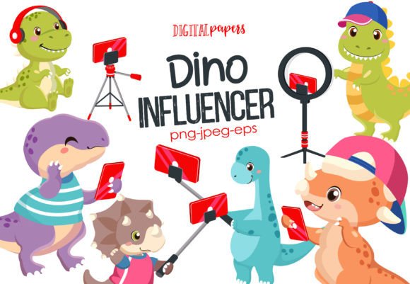 Download Dinosaur Influencer - Premium Resources